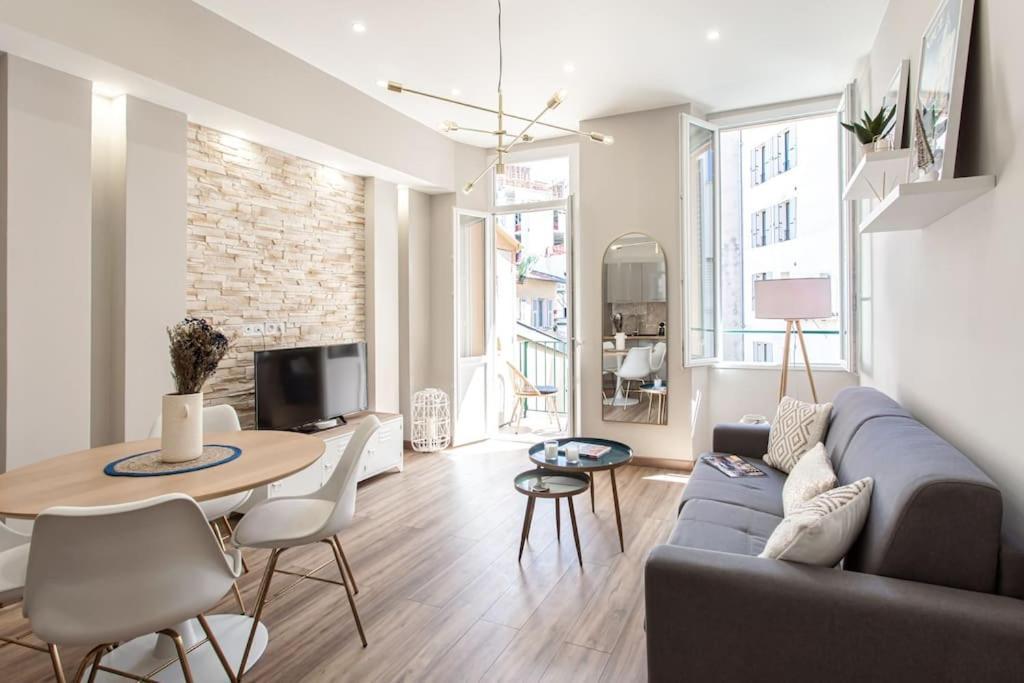 L19 1Bdr Massena Central 2Mins Sea/Promenadeac/Balcony 니스 외부 사진
