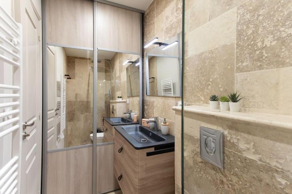 L19 1Bdr Massena Central 2Mins Sea/Promenadeac/Balcony 니스 외부 사진