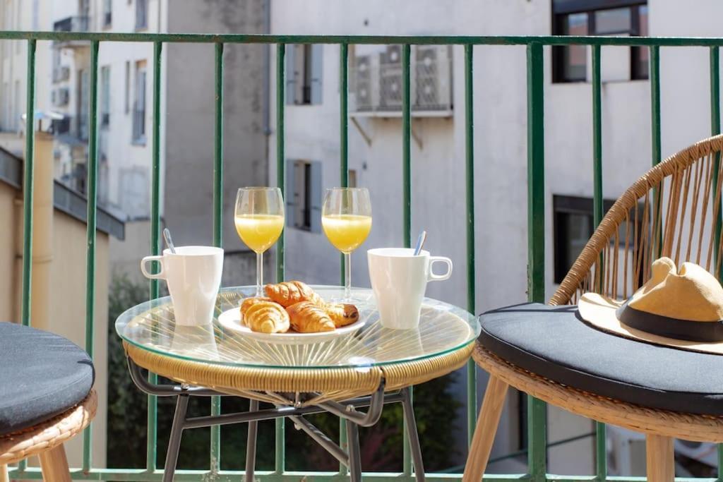 L19 1Bdr Massena Central 2Mins Sea/Promenadeac/Balcony 니스 외부 사진