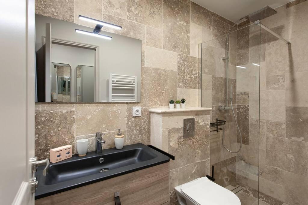 L19 1Bdr Massena Central 2Mins Sea/Promenadeac/Balcony 니스 외부 사진