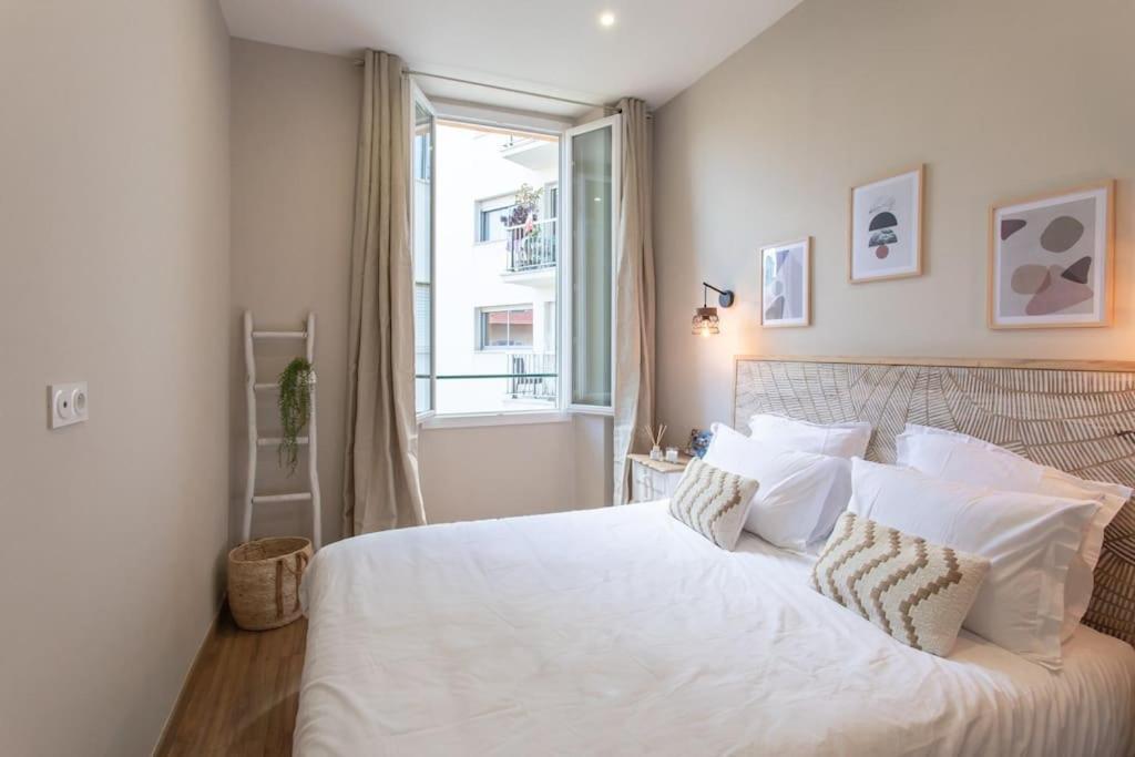 L19 1Bdr Massena Central 2Mins Sea/Promenadeac/Balcony 니스 외부 사진