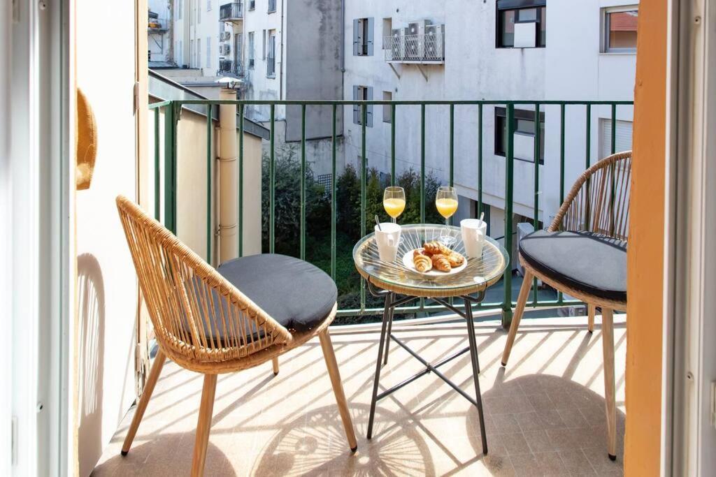 L19 1Bdr Massena Central 2Mins Sea/Promenadeac/Balcony 니스 외부 사진
